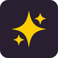 AI Assessor icon: yellow sparkles